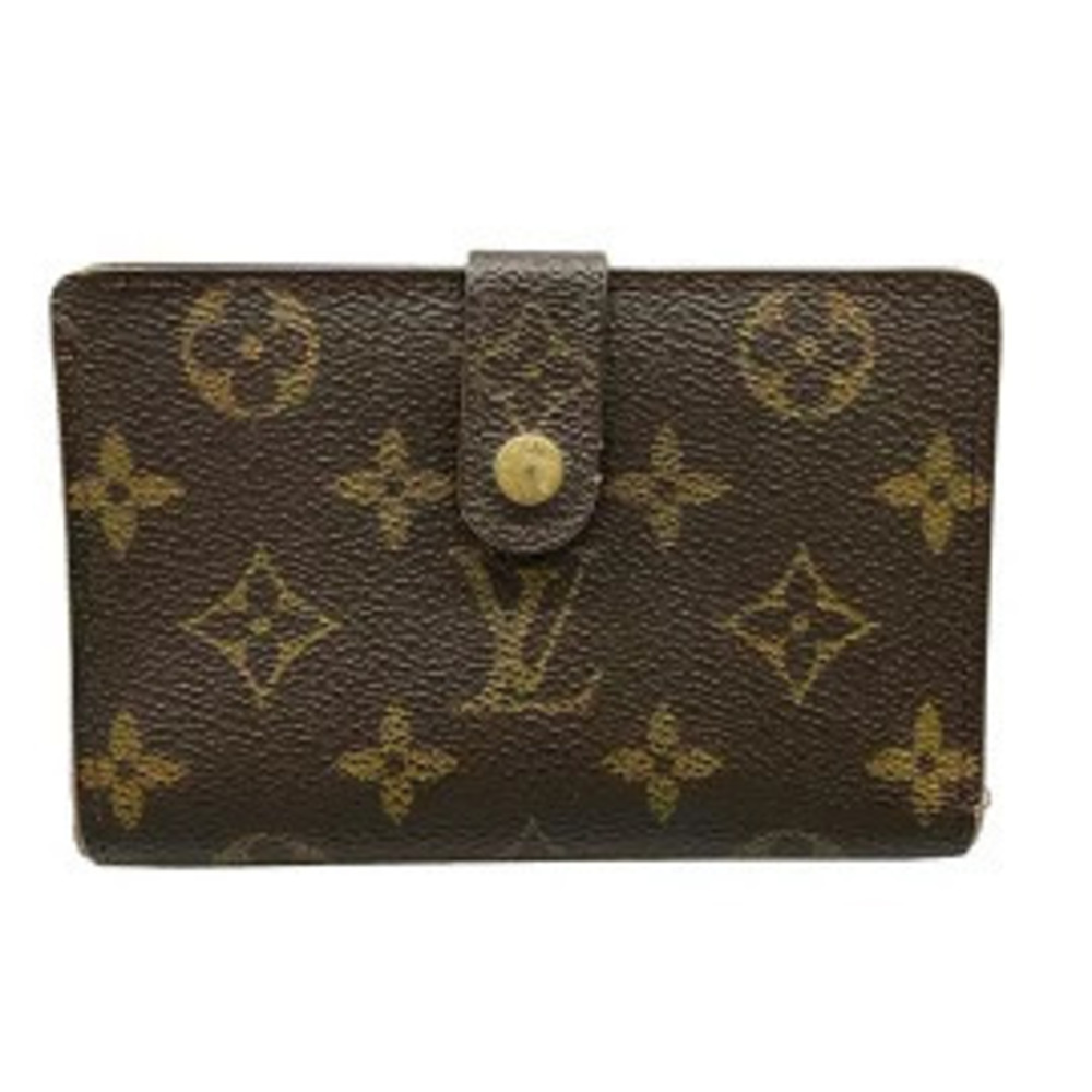 LOUIS VUITTON Porte Monnaie Billet Viennois Bi fold Wallet Leather